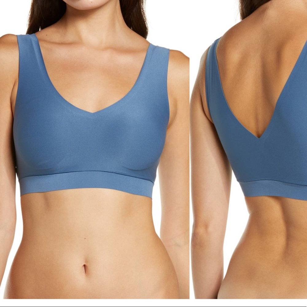 CHANATELLE SoftStretch Padded V-Neck Bra - size XL